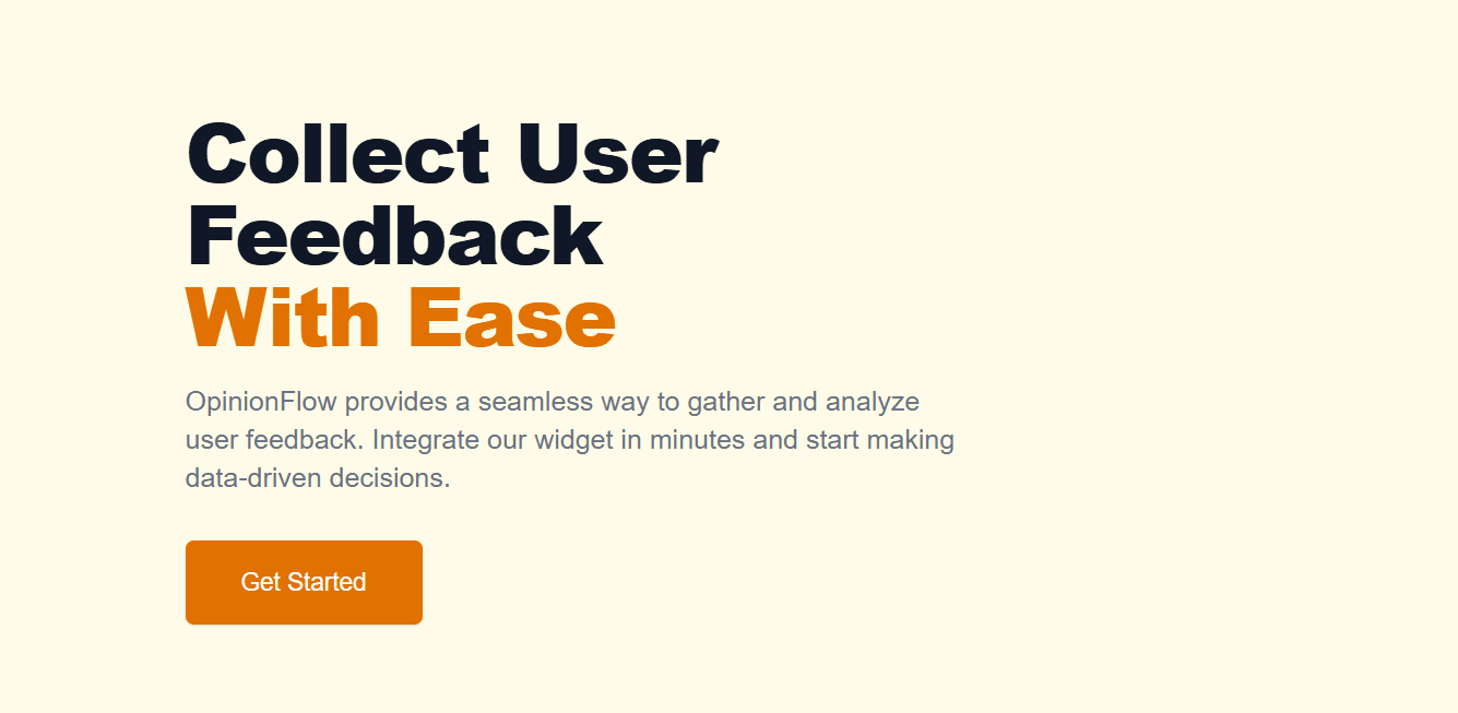 OpinionFlow OpinionFlow screenshot 1