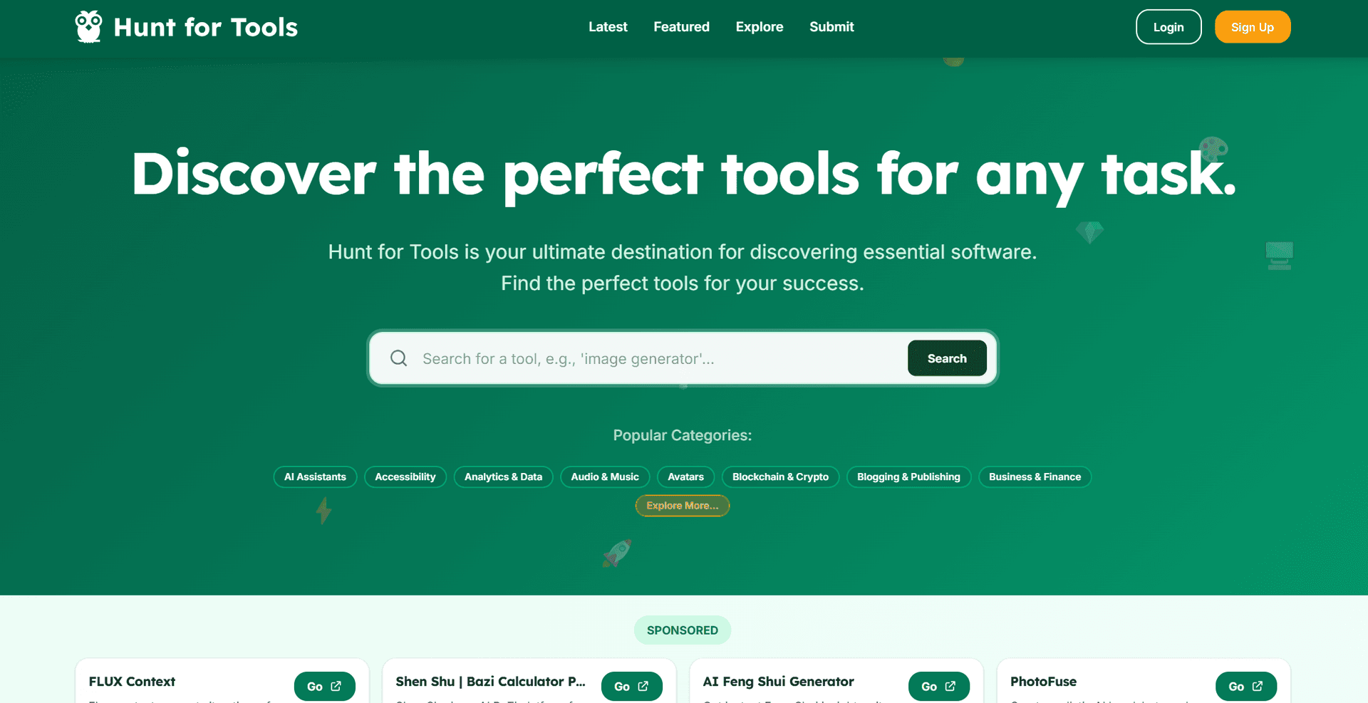 Hunt for Tools Hunt for Tools screenshot 1