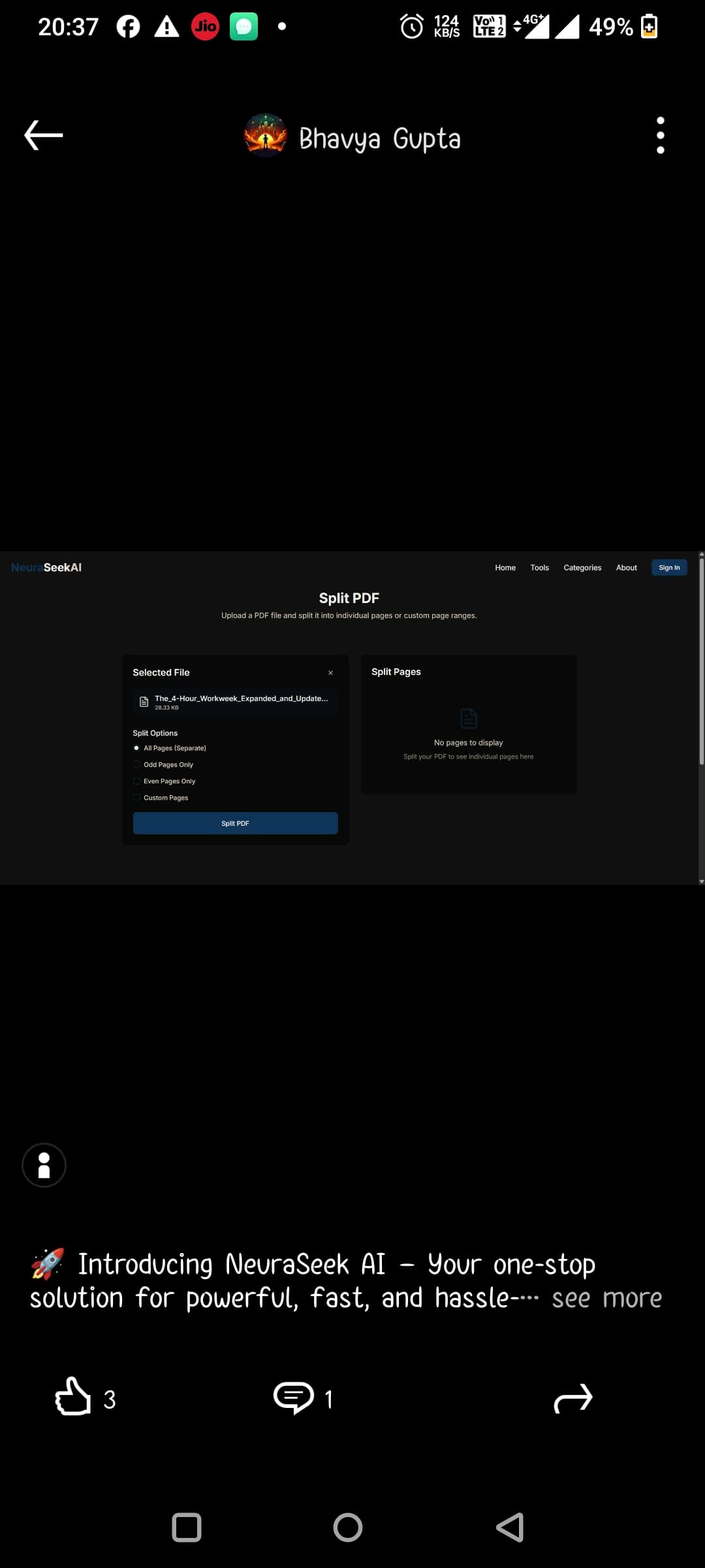 NeuraseekAi NeuraseekAi screenshot 1
