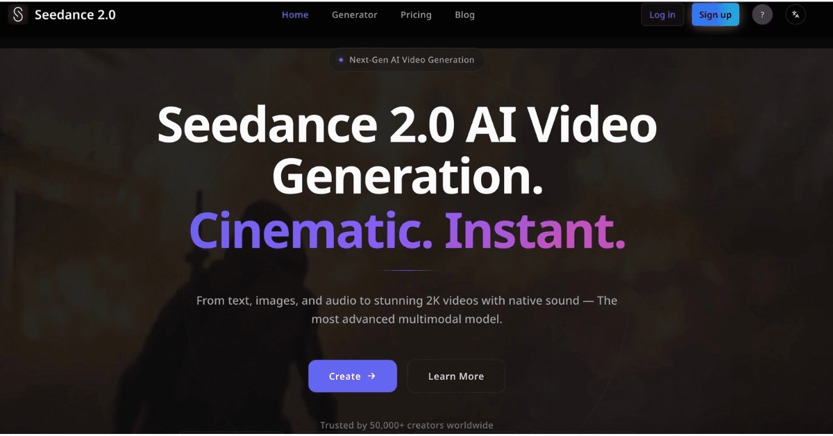 Seedance 2.0 Seedance 2.0 screenshot 1