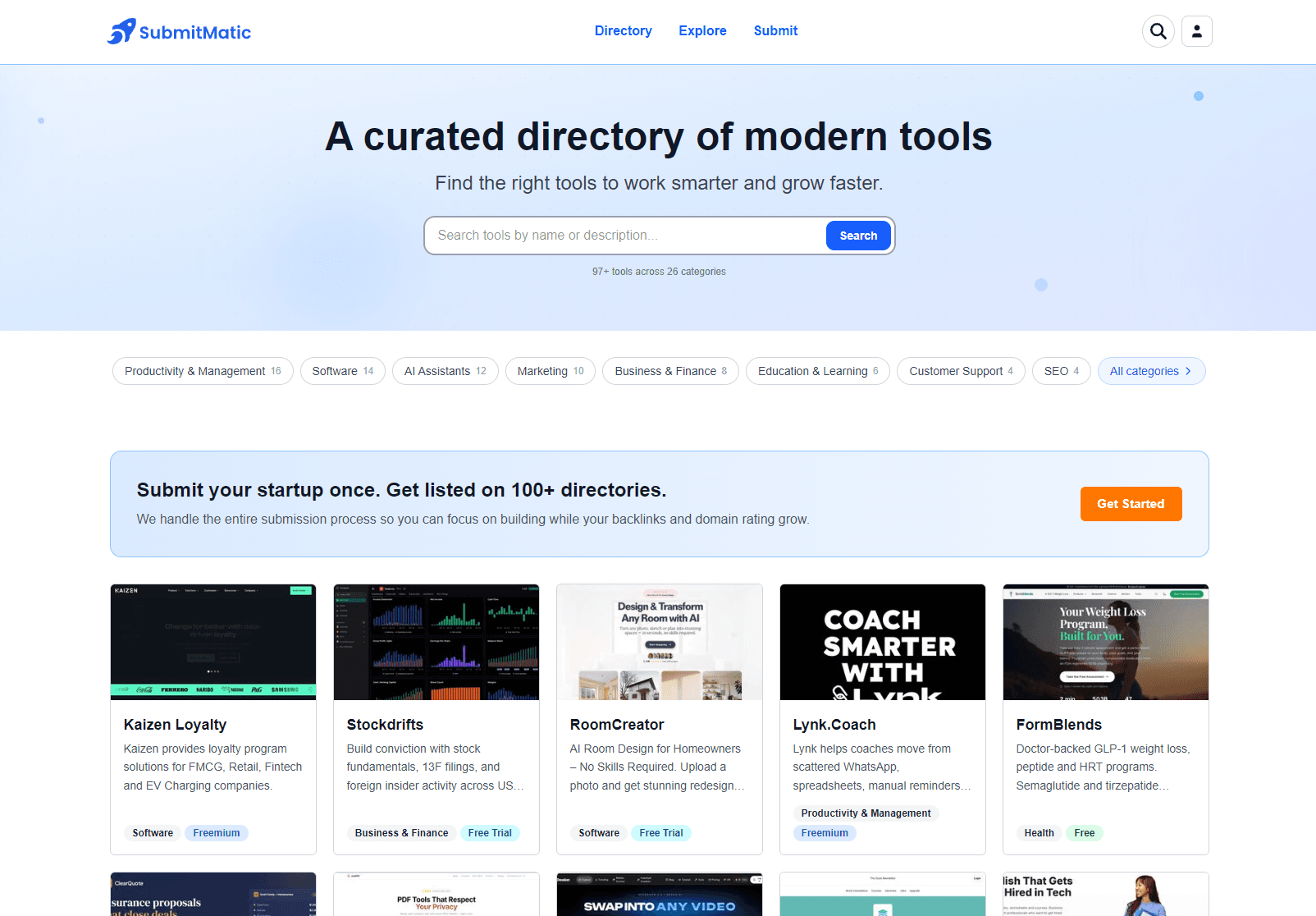 SubmitMatic Directory SubmitMatic Directory screenshot 1