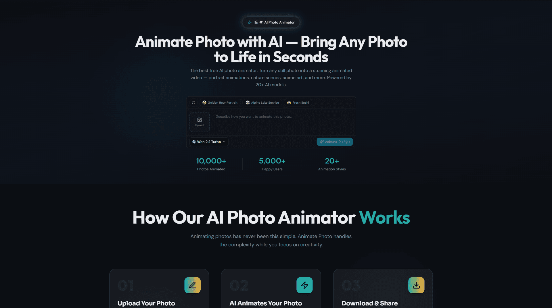 Animate Photo Animate Photo screenshot 1
