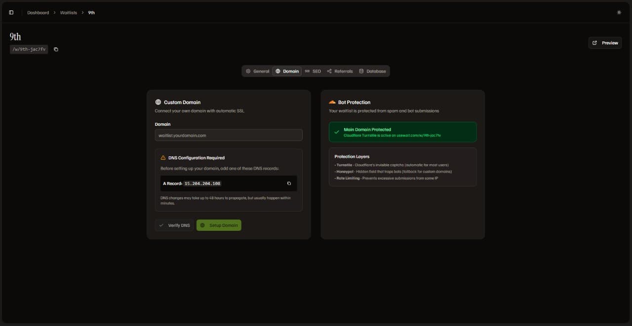 Usewait Usewait screenshot 1