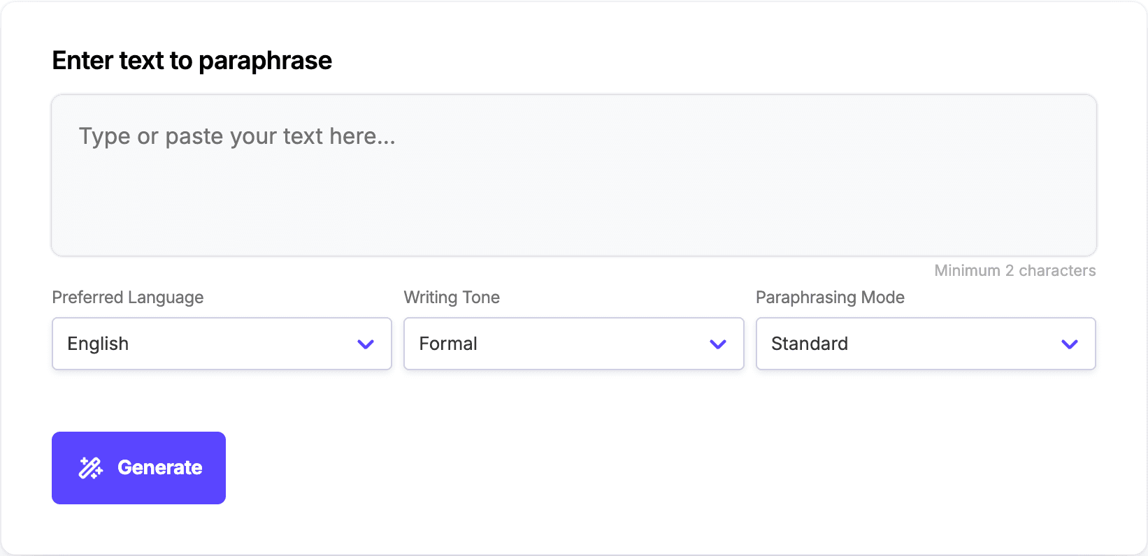 AI Paraphrasing Tool by Mailmodo AI Paraphrasing Tool by Mailmodo screenshot 1