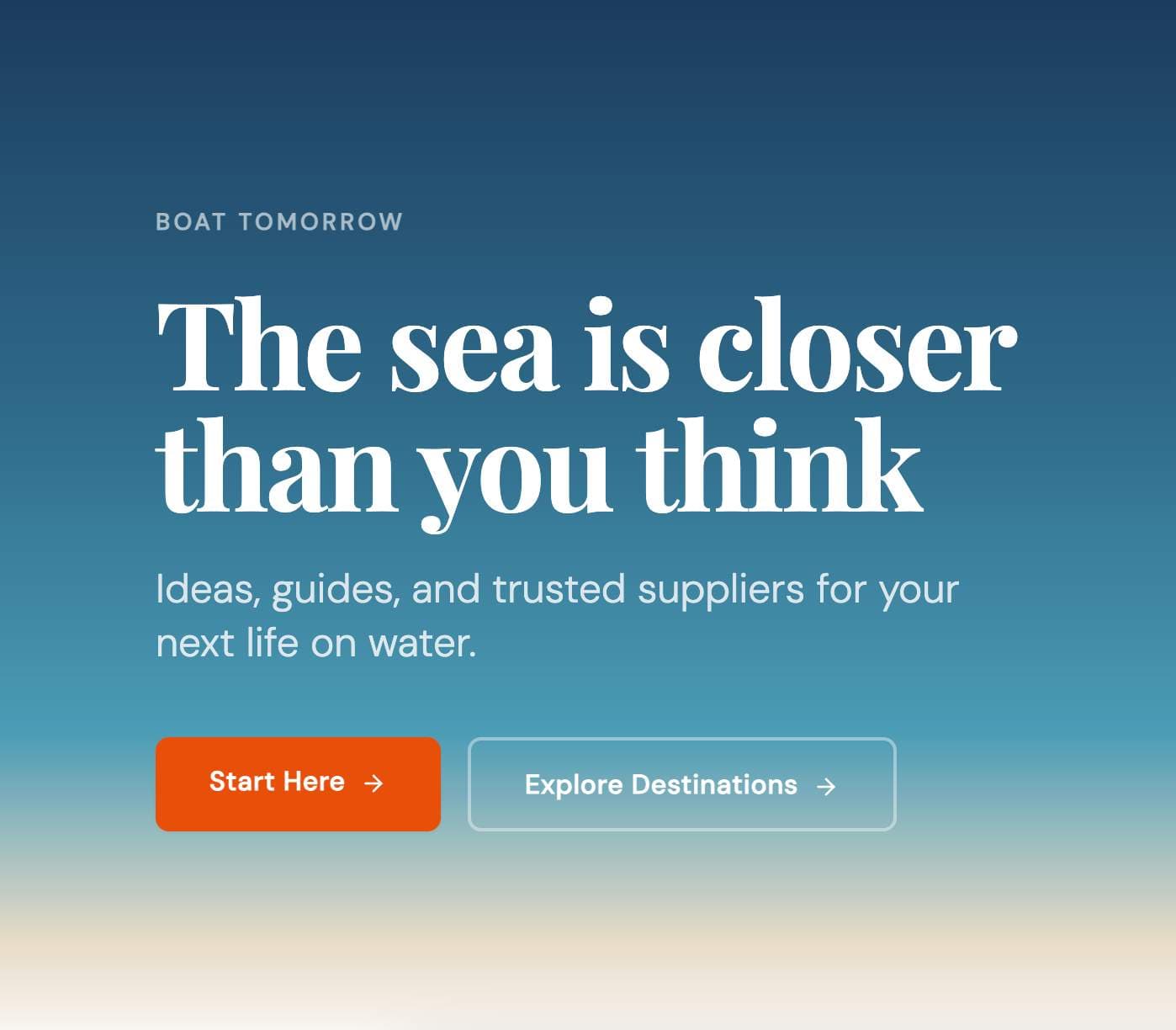 BoatTomorrow BoatTomorrow screenshot 1
