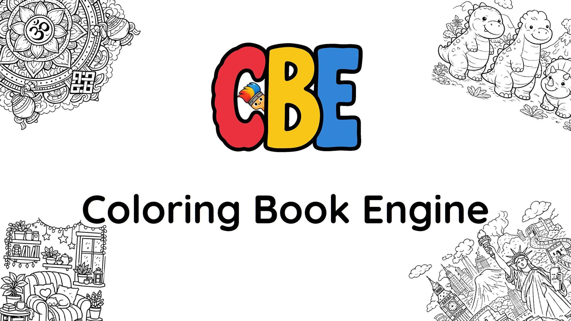 Coloring Book Engine Coloring Book Engine screenshot 1