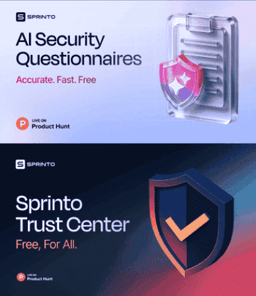 Sprinto AI Compliance Kit: Trust Center + AI Security Questionnaire Sprinto AI Compliance Kit: Trust Center + AI Security Questionnaire
