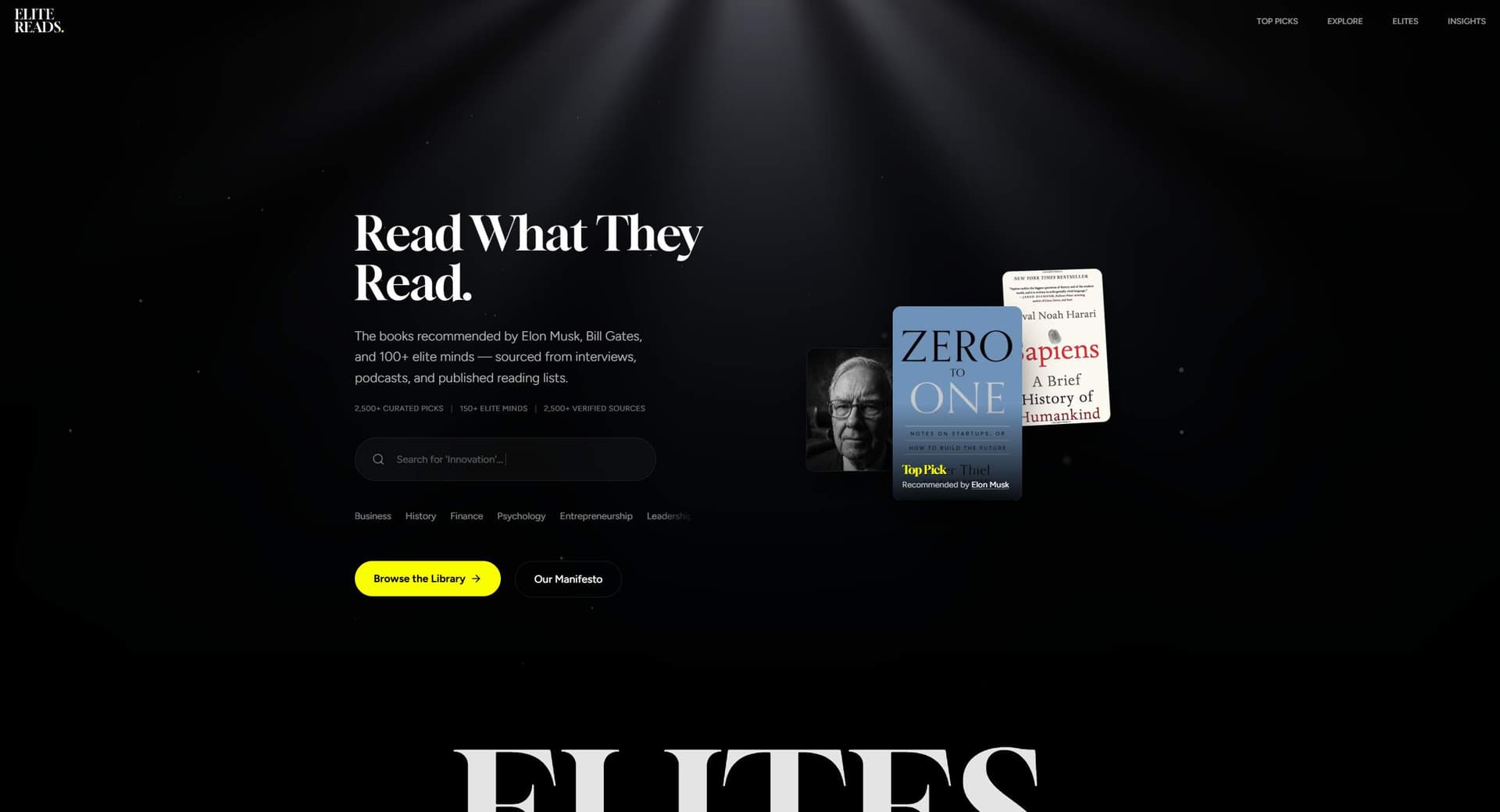 EliteReads EliteReads screenshot 1