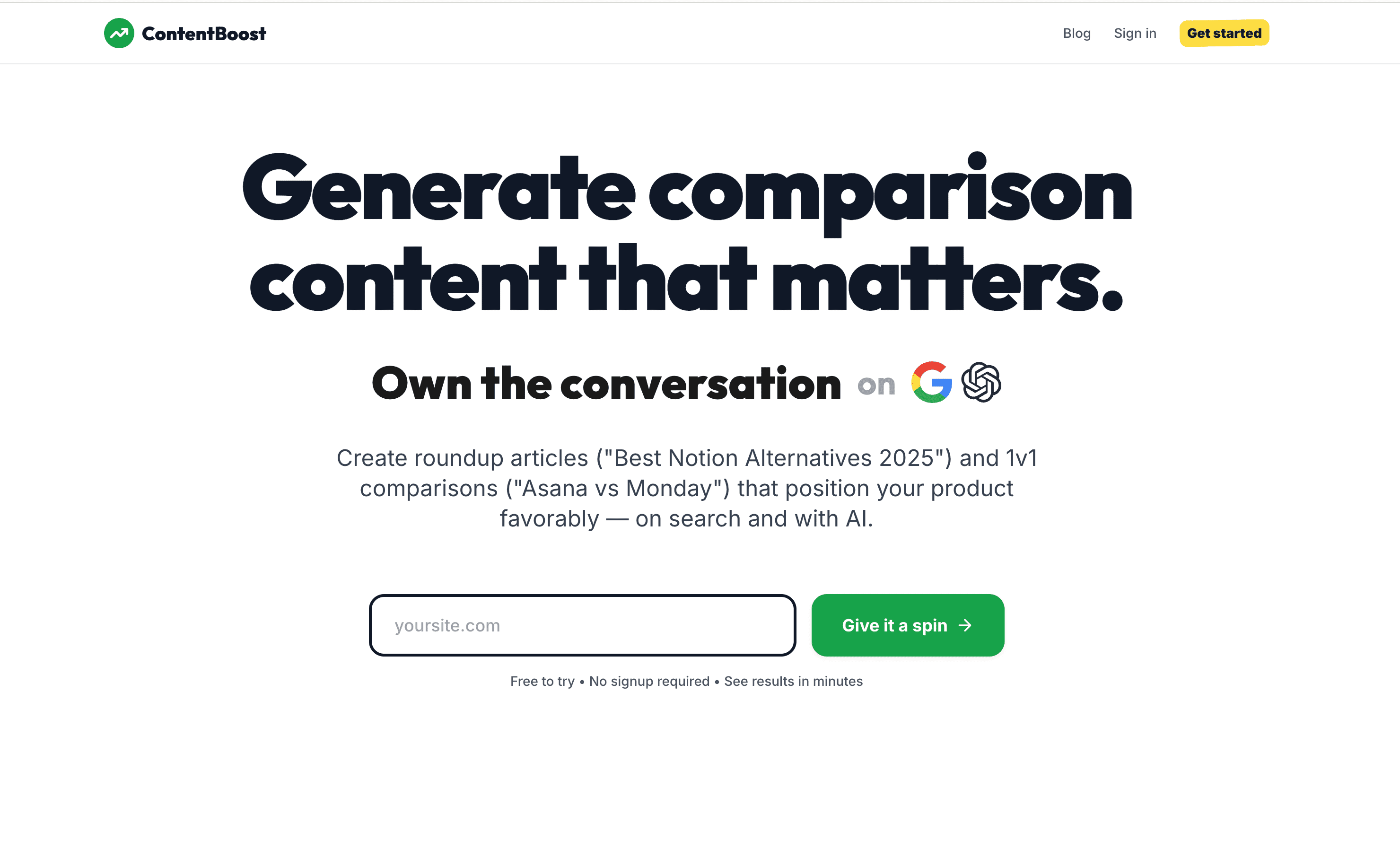 ContentBoost ContentBoost screenshot 1