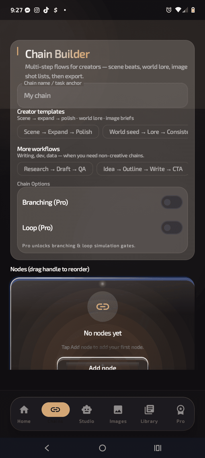 Promptmaster Promptmaster screenshot 1