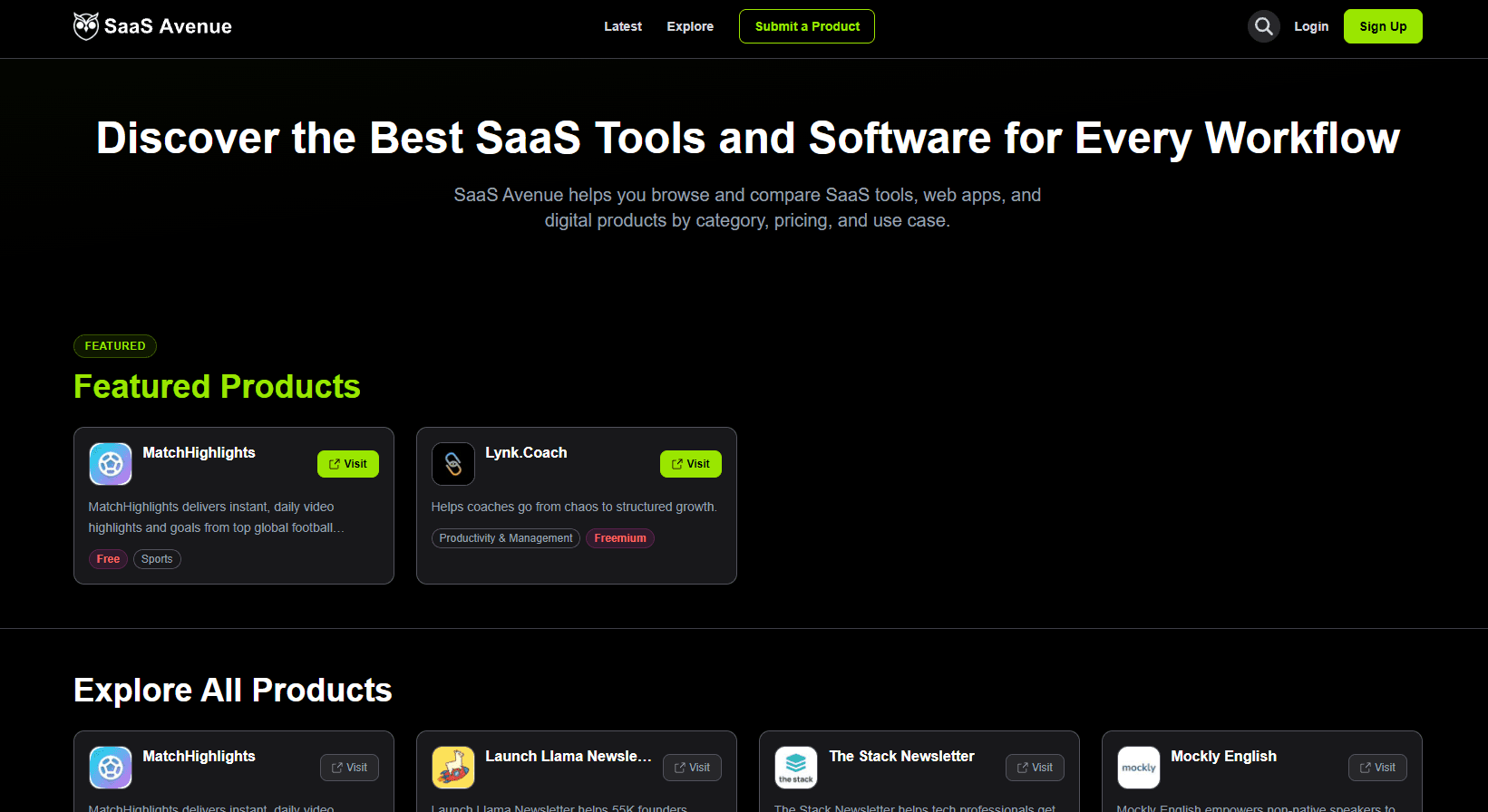 SaaS Avenue SaaS Avenue screenshot 1