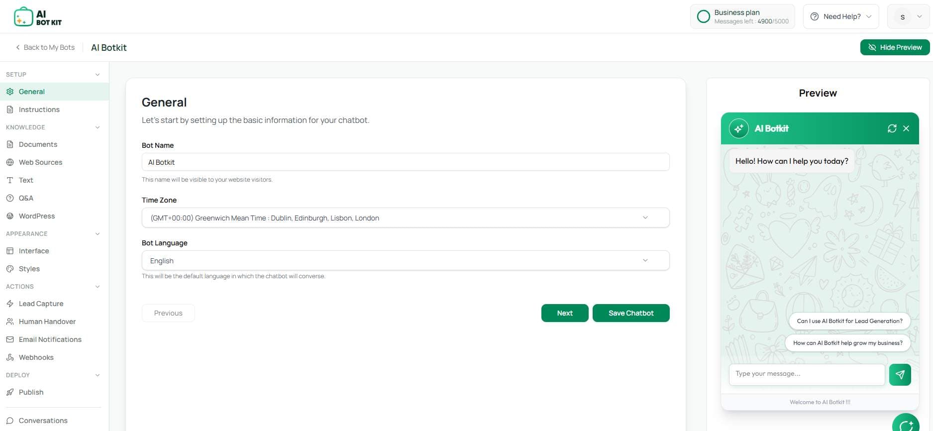 AI Botkit AI Botkit screenshot 1