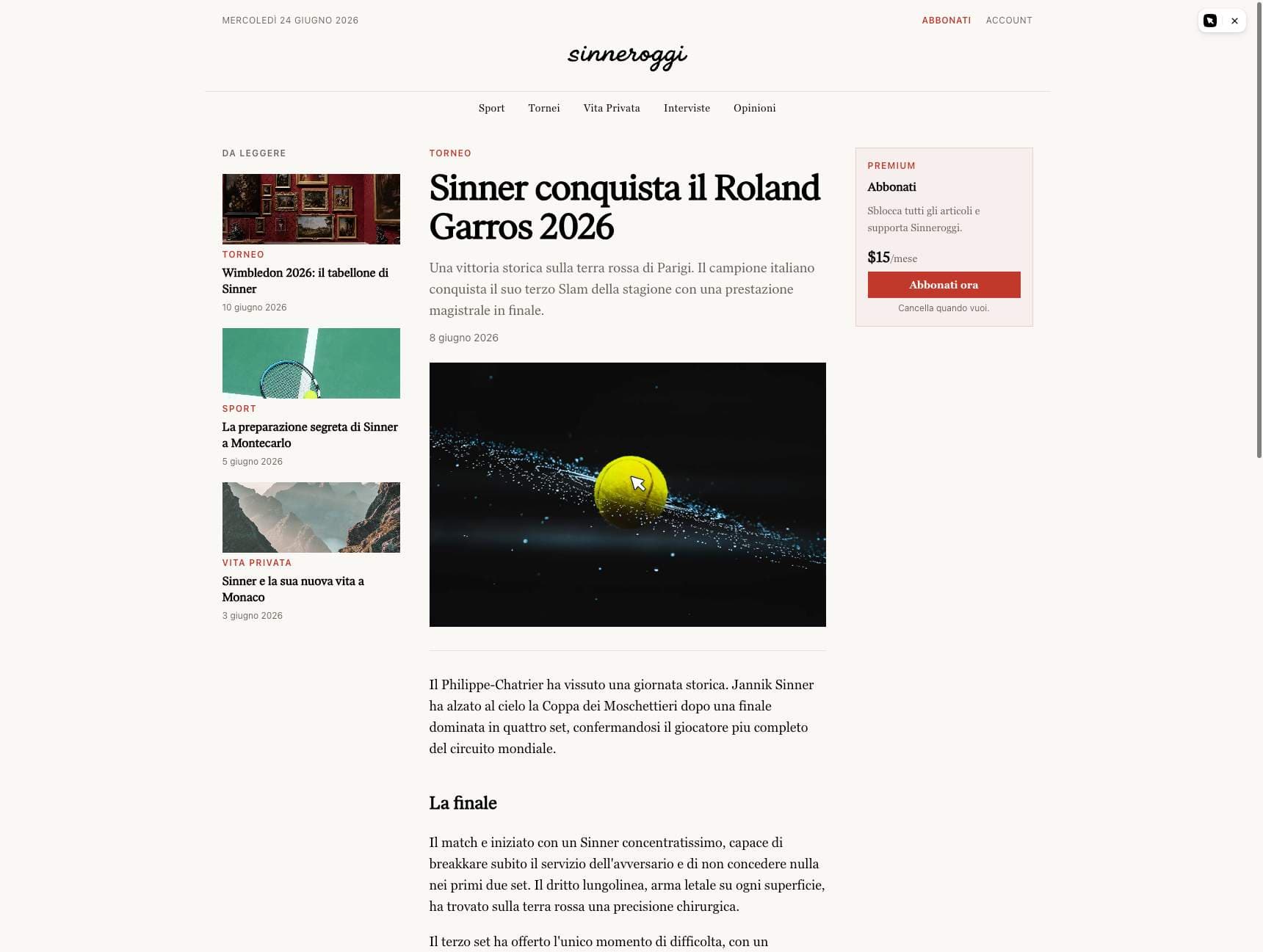 Sinneroggi Sinneroggi screenshot 1