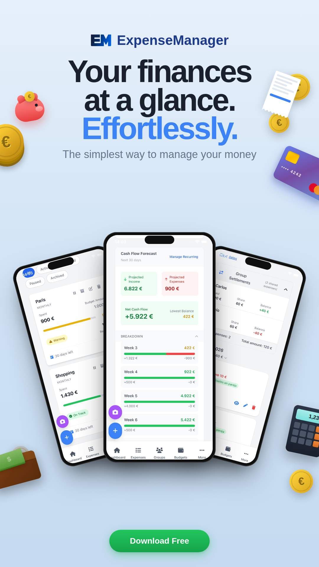 ExpenseManager ExpenseManager screenshot 1