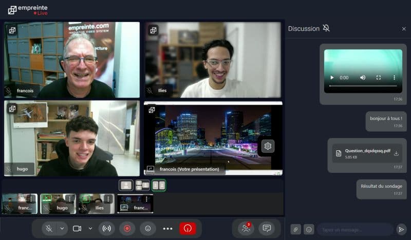 Empreinte.live Empreinte.live screenshot 1