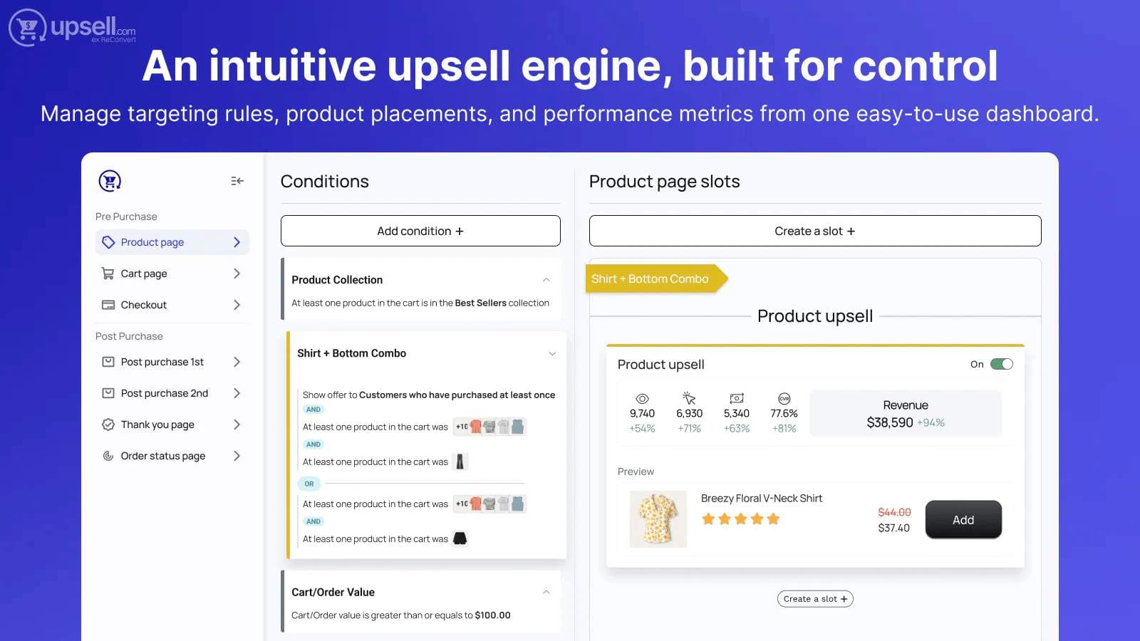 Upsell.com Upsell.com screenshot 1