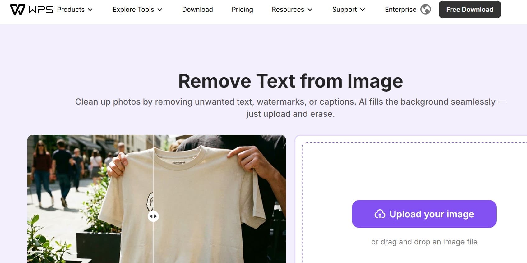 Remove Text from Image Remove Text from Image screenshot 1