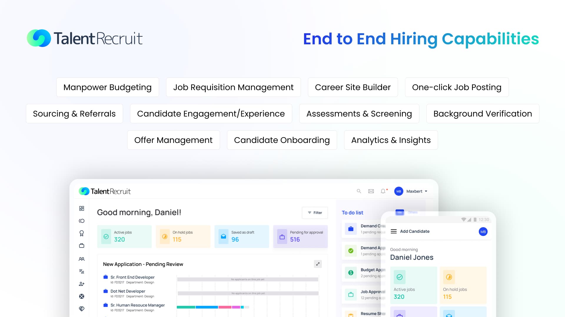 TalentRecruit Software TalentRecruit Software screenshot 1