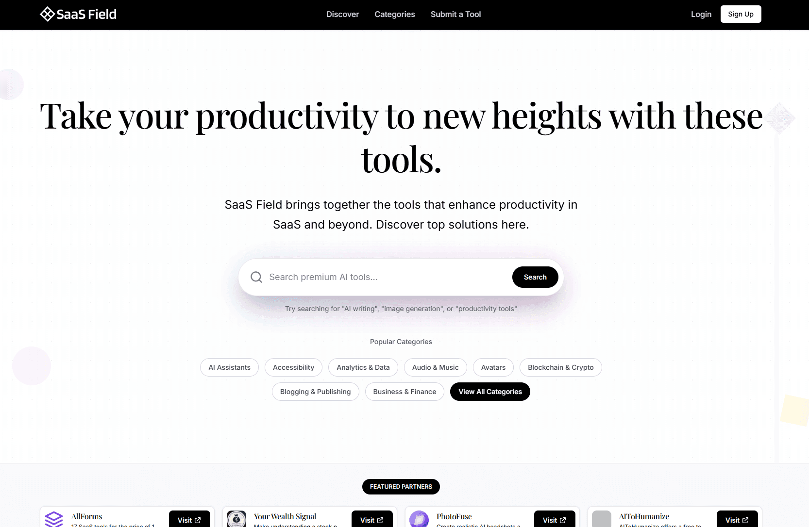 SaaS Field SaaS Field screenshot 1
