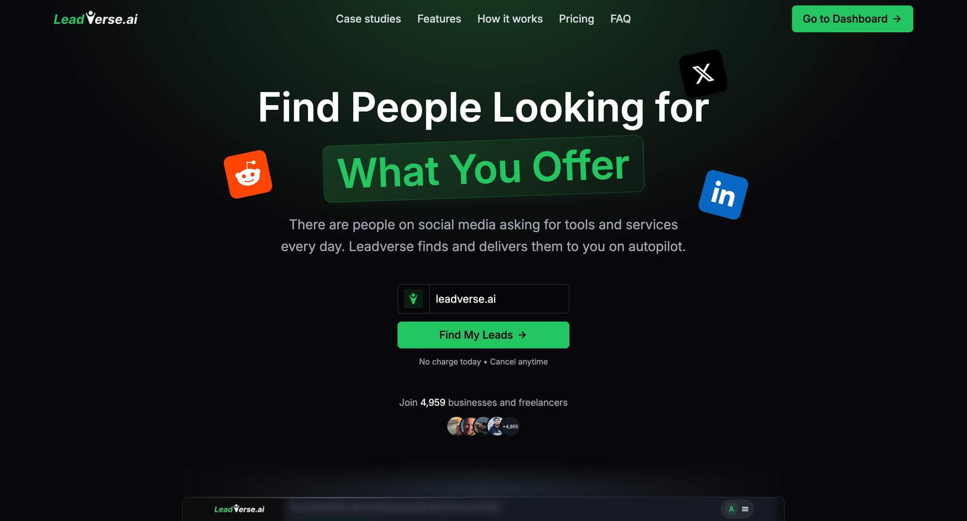 Leadverse Leadverse screenshot 1