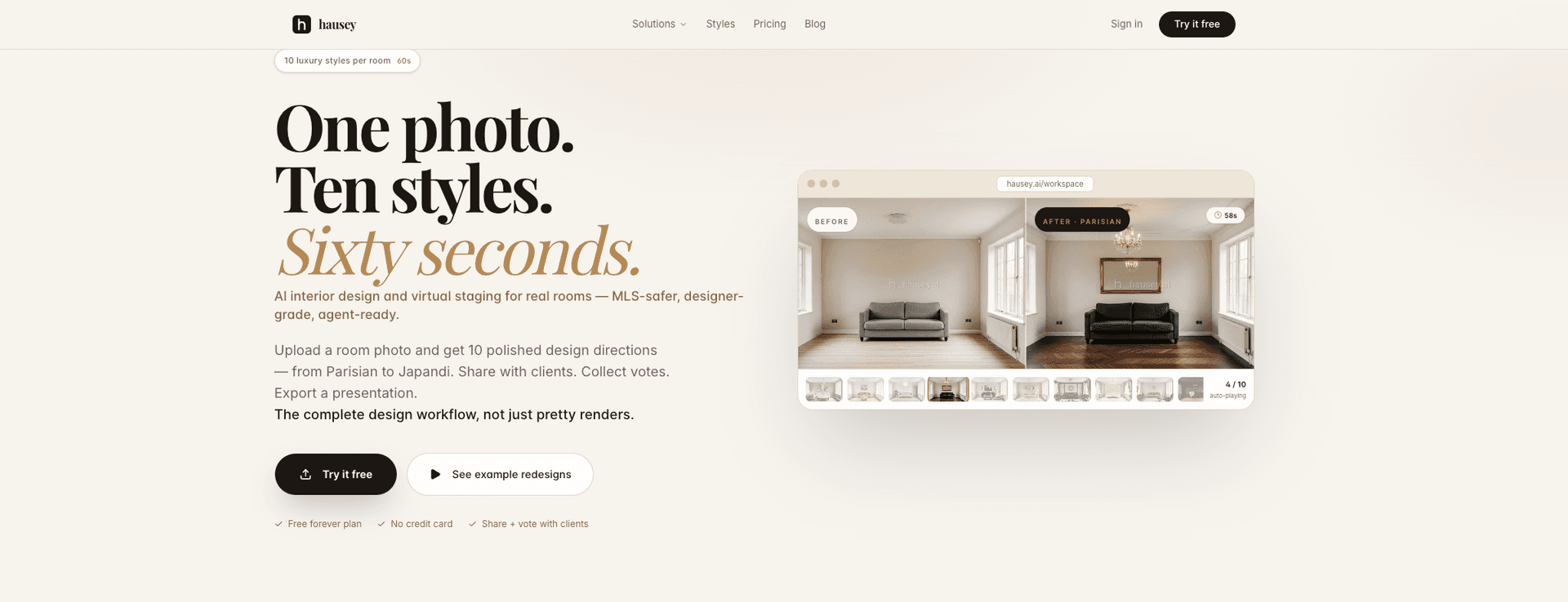 Hausey Hausey screenshot 1