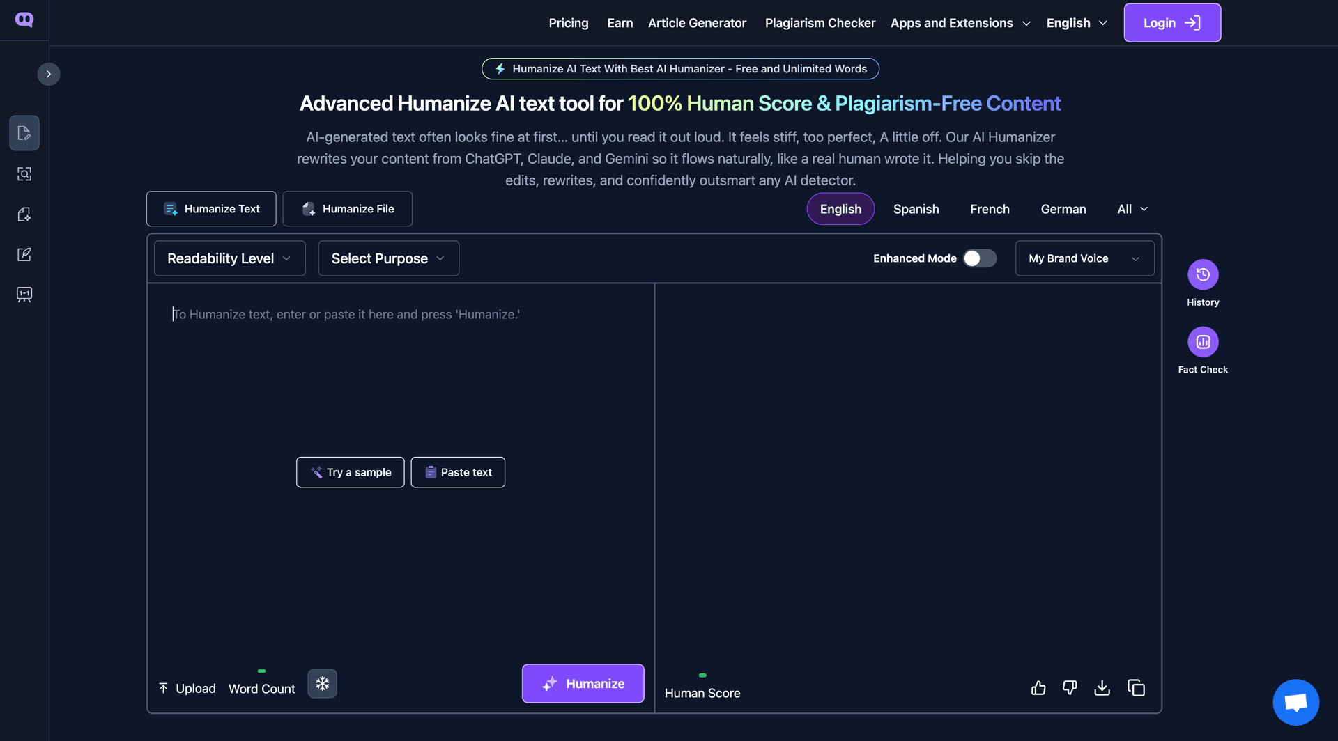 Humanize AI Humanize AI screenshot 1