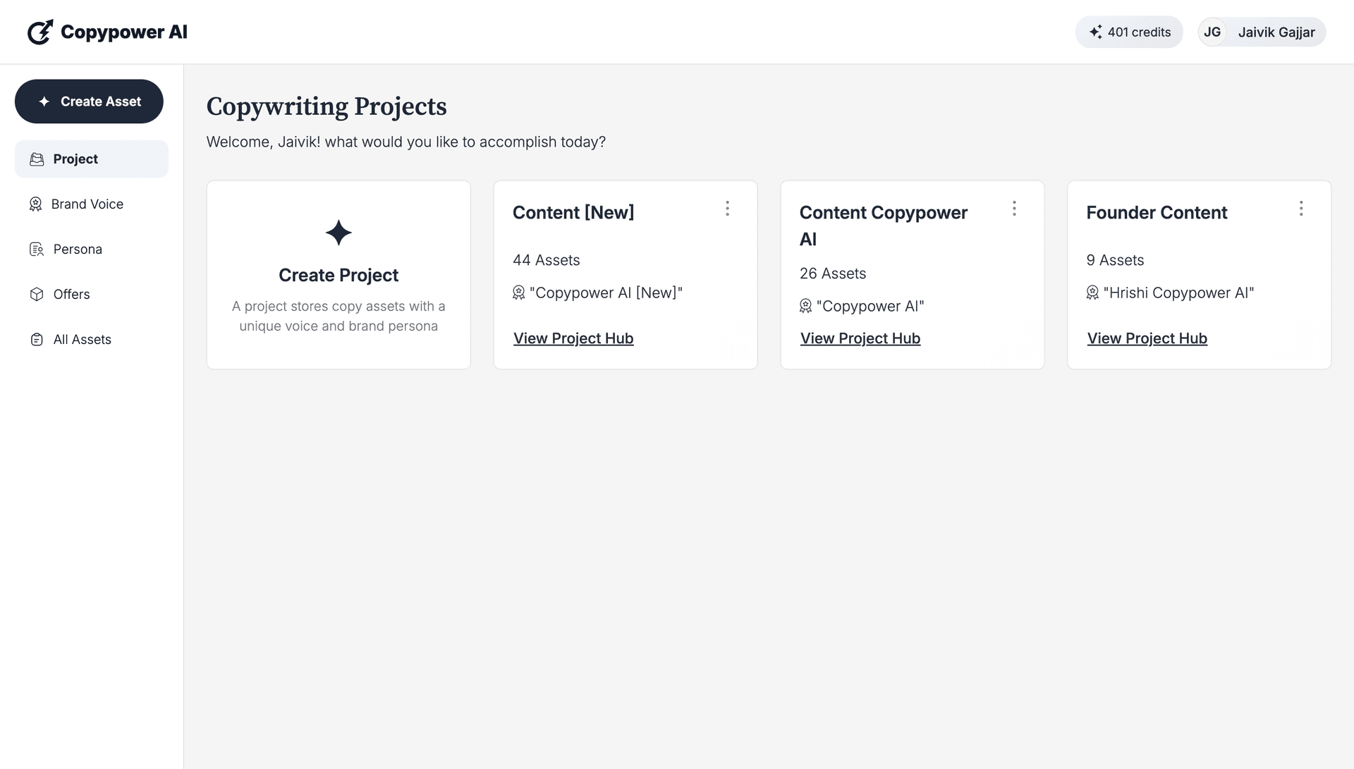 Copypower AI Copypower AI screenshot 1