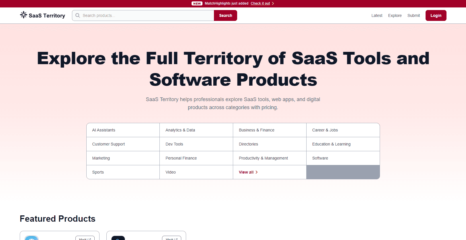SaaS Territory SaaS Territory screenshot 1