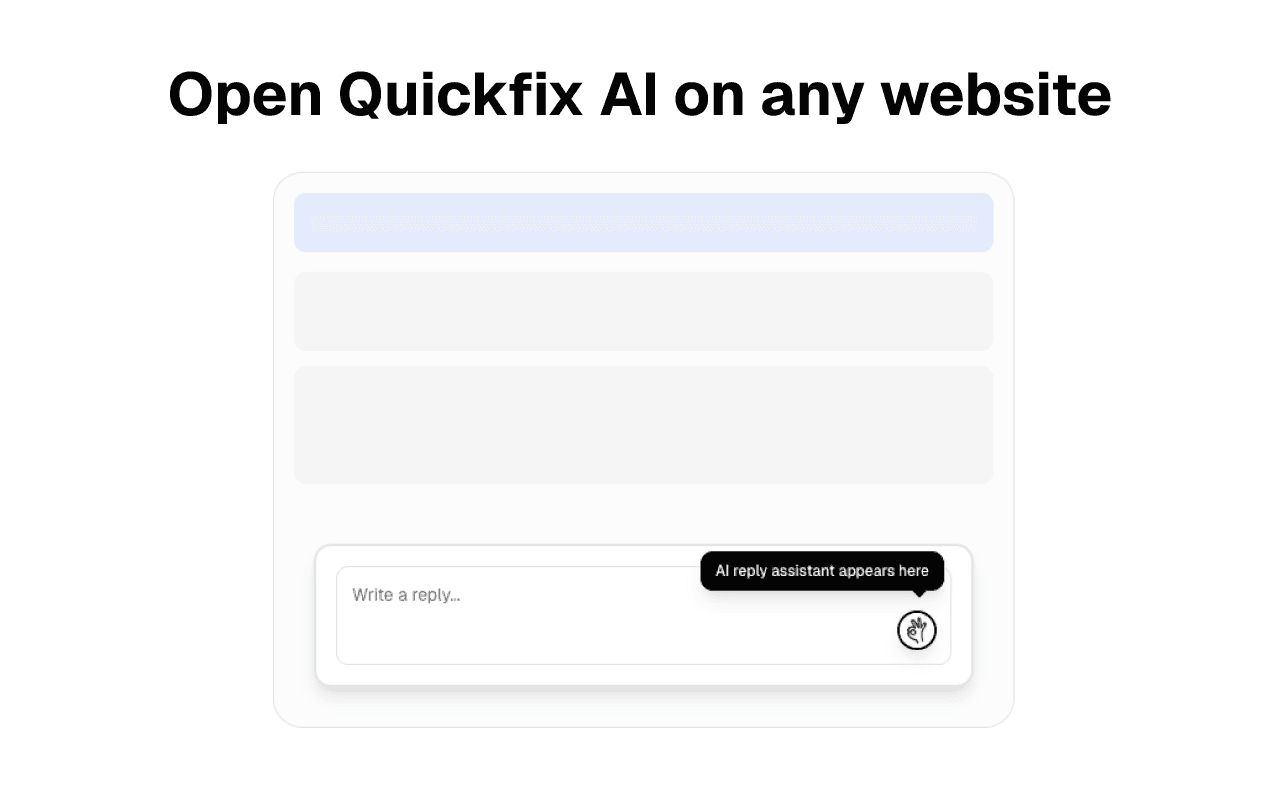Quickfix AI Quickfix AI screenshot 1