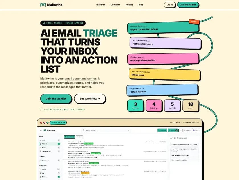 Mailtwine Mailtwine screenshot 1