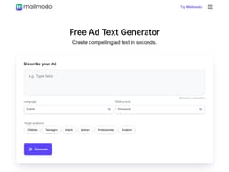 Free Ad Text Generator Free Ad Text Generator
