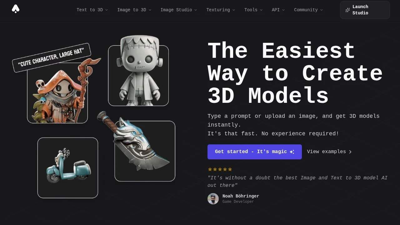 3DAIStudio 3DAIStudio screenshot 1