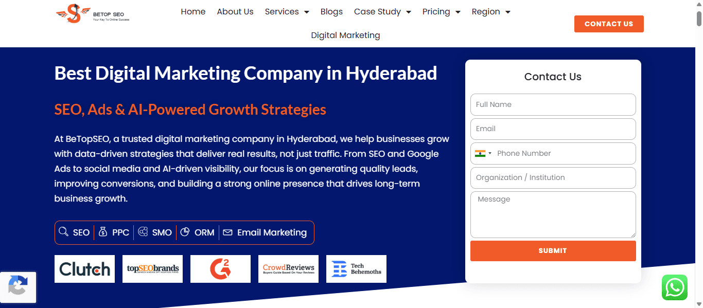 BeTopSEO - Digital Marketing Agency Hyderabad India BeTopSEO - Digital Marketing Agency Hyderabad India screenshot 1