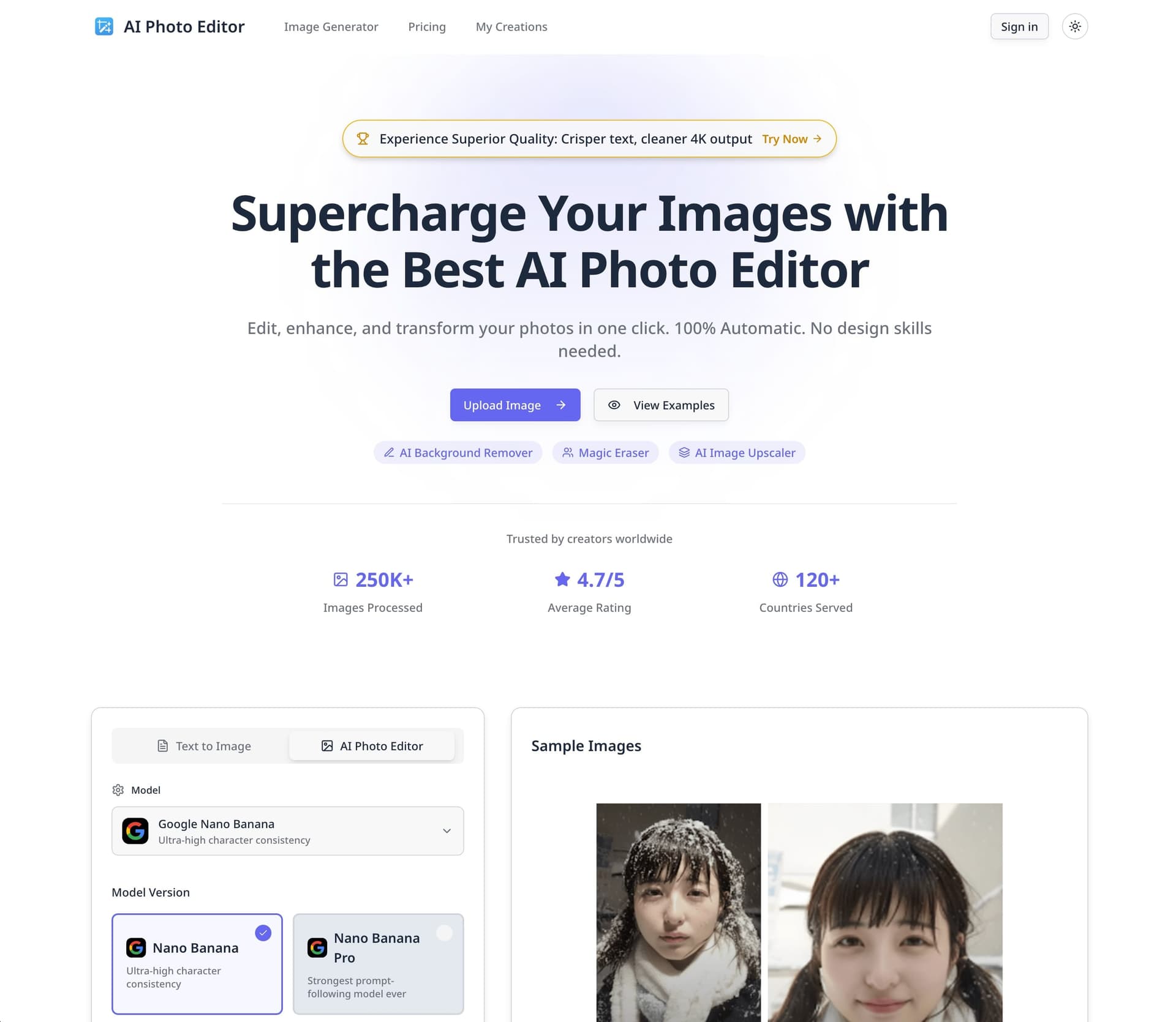 AI Photo Editor - Photo Restoration & Colorization Tool AI Photo Editor - Photo Restoration & Colorization Tool screenshot 1