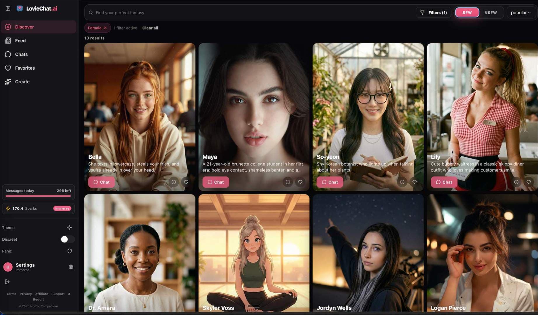LovieChat.ai LovieChat.ai screenshot 1