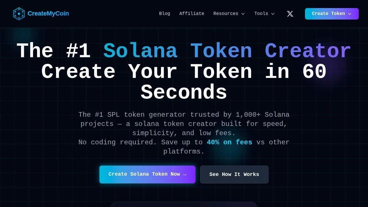 CreateMyCoin CreateMyCoin screenshot 1