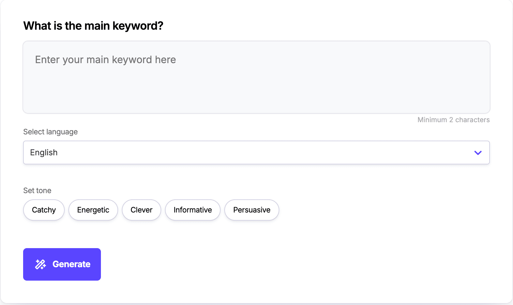 Free AI LinkedIn Headline Generator Free AI LinkedIn Headline Generator screenshot 1