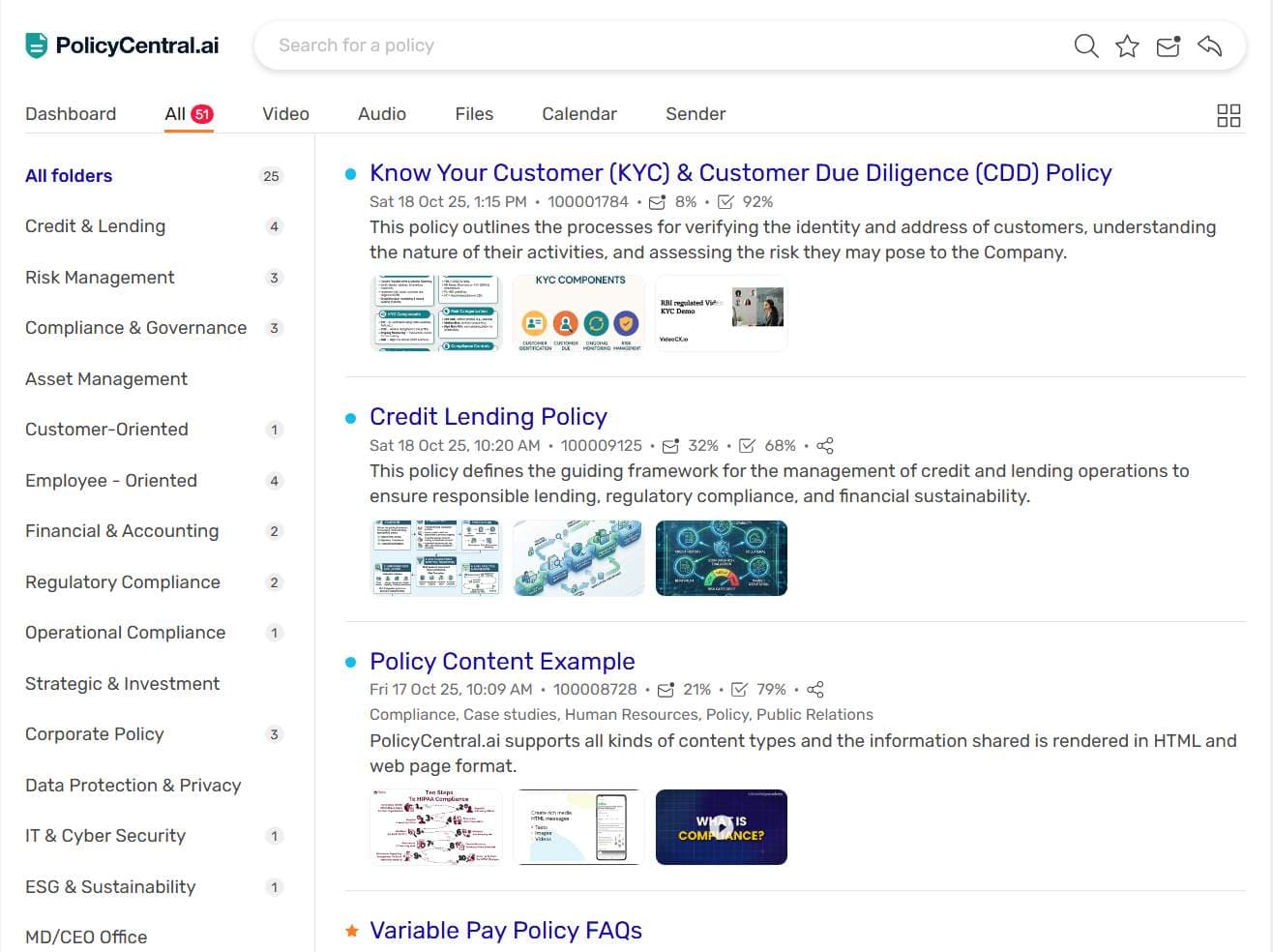 PolicyCentral.ai PolicyCentral.ai screenshot 1
