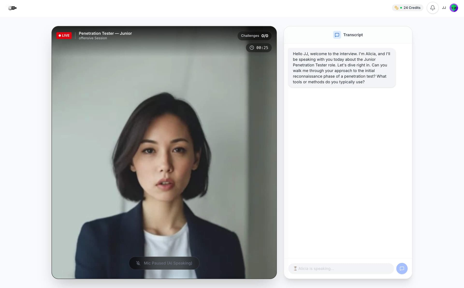 CyberInterviewPrep.com - Master Cyber Interviews with AI Coaching CyberInterviewPrep.com - Master Cyber Interviews with AI Coaching screenshot 1