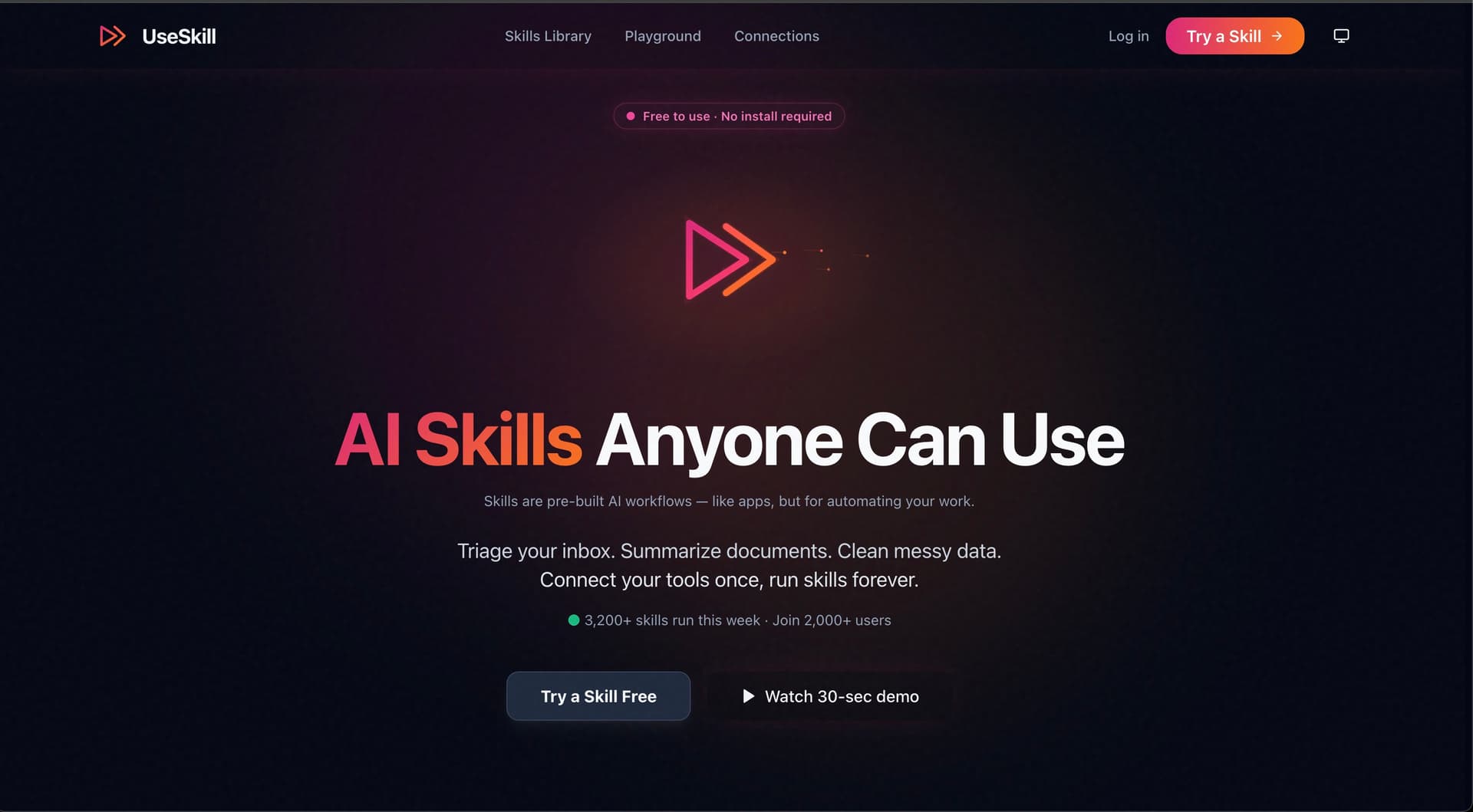 UseSkill UseSkill screenshot 1