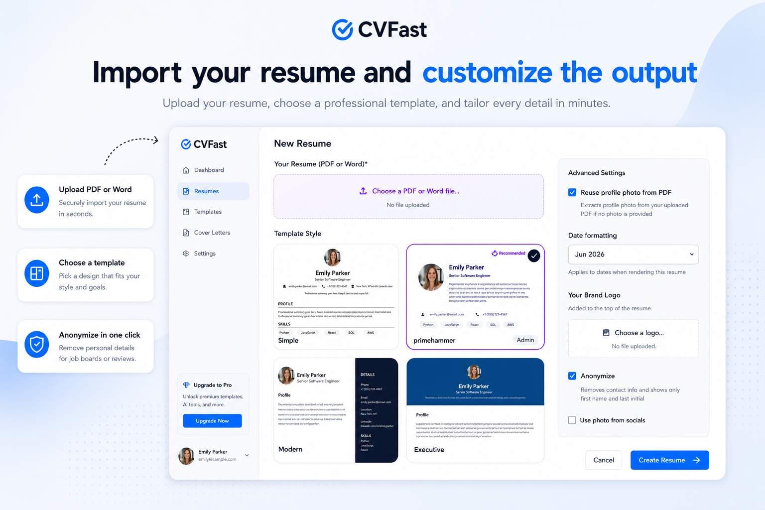 CVFAST CVFAST screenshot 1