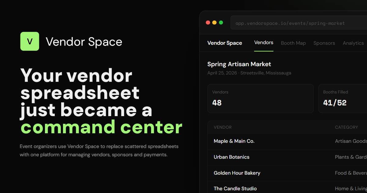Vendor Space Vendor Space screenshot 1