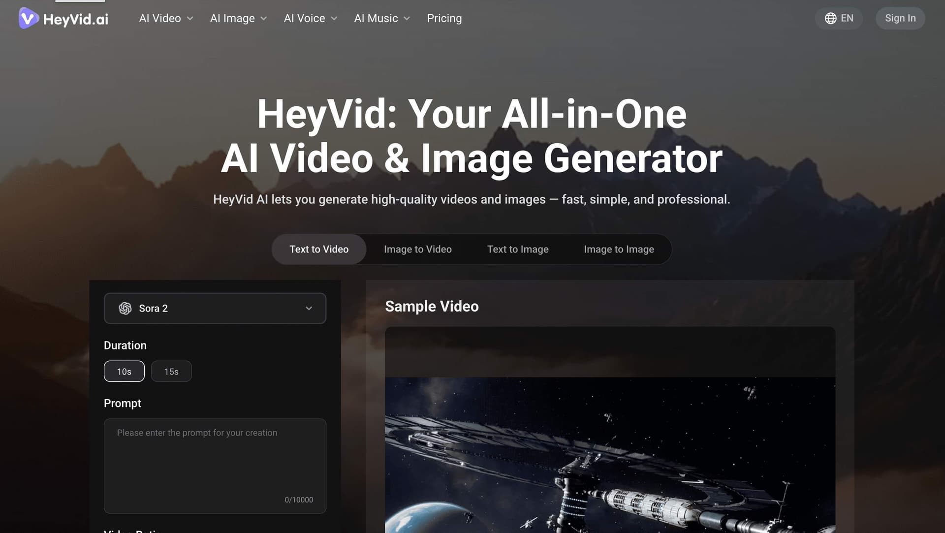 HeyVid HeyVid screenshot 1
