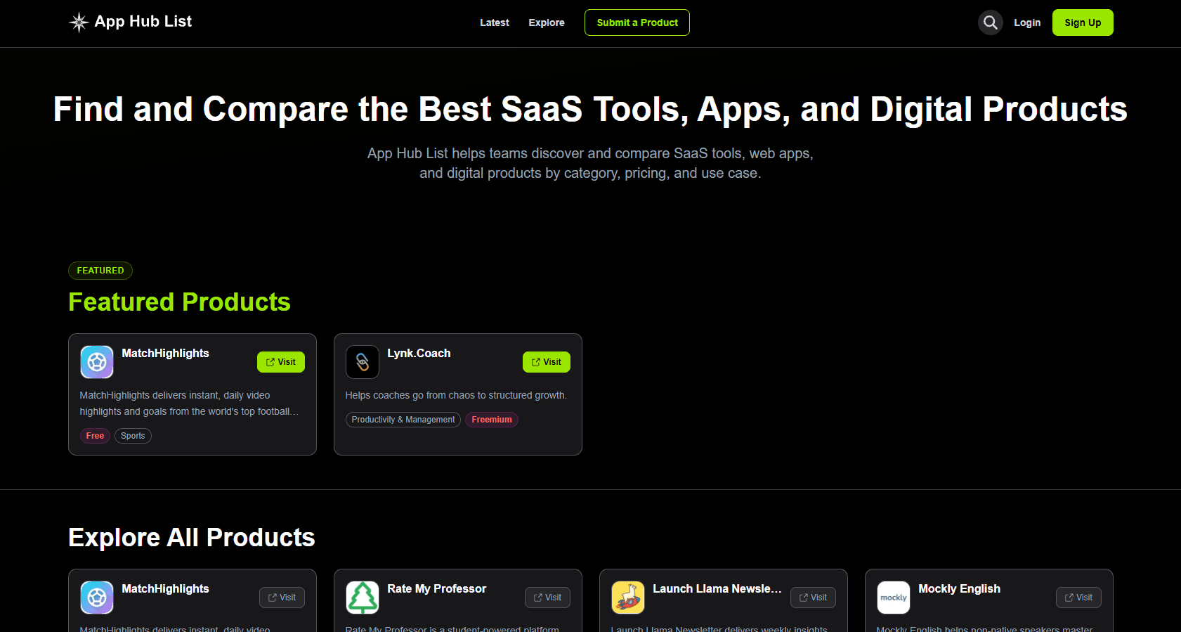 App Hub List App Hub List screenshot 1