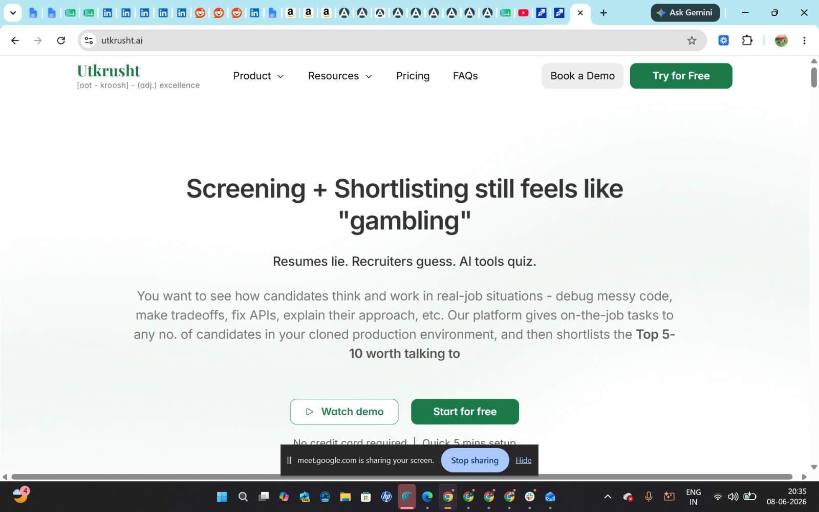 Utkrusht AI Utkrusht AI screenshot 1