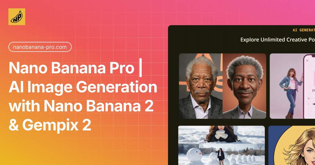 Nano Banana Pro Nano Banana Pro screenshot 1