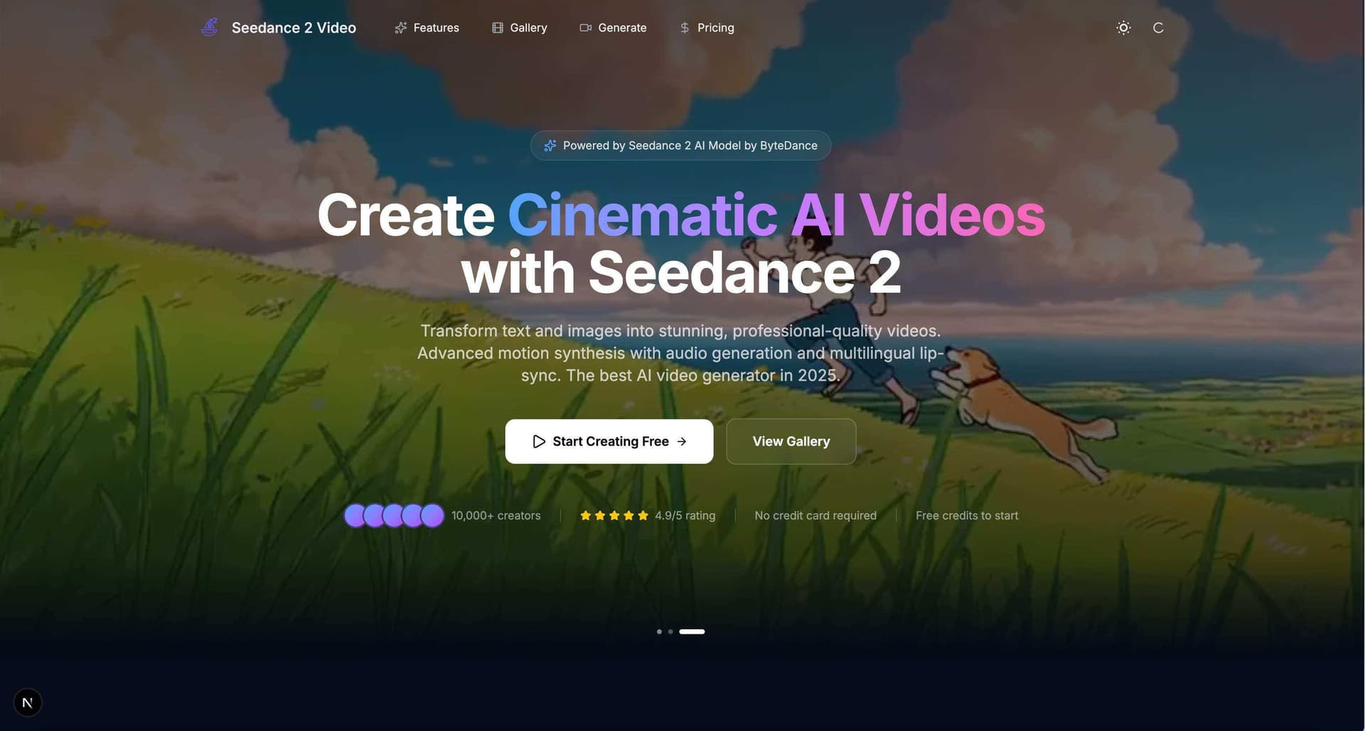 Seedance 2.0 Seedance 2.0 screenshot 1