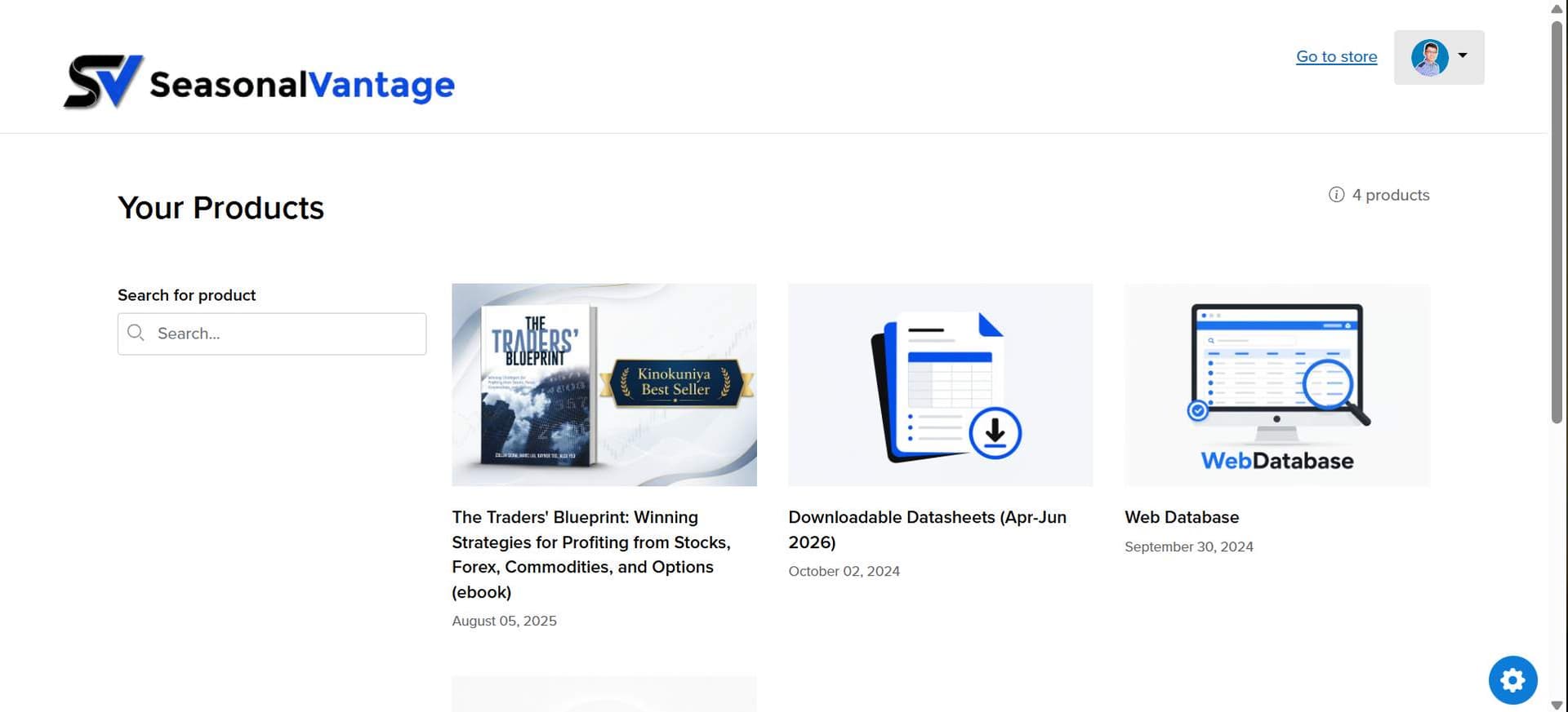 SeasonalVantage SeasonalVantage screenshot 1
