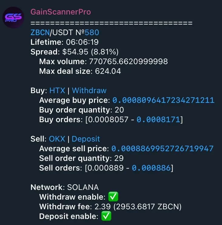 GainScannerPro GainScannerPro screenshot 1