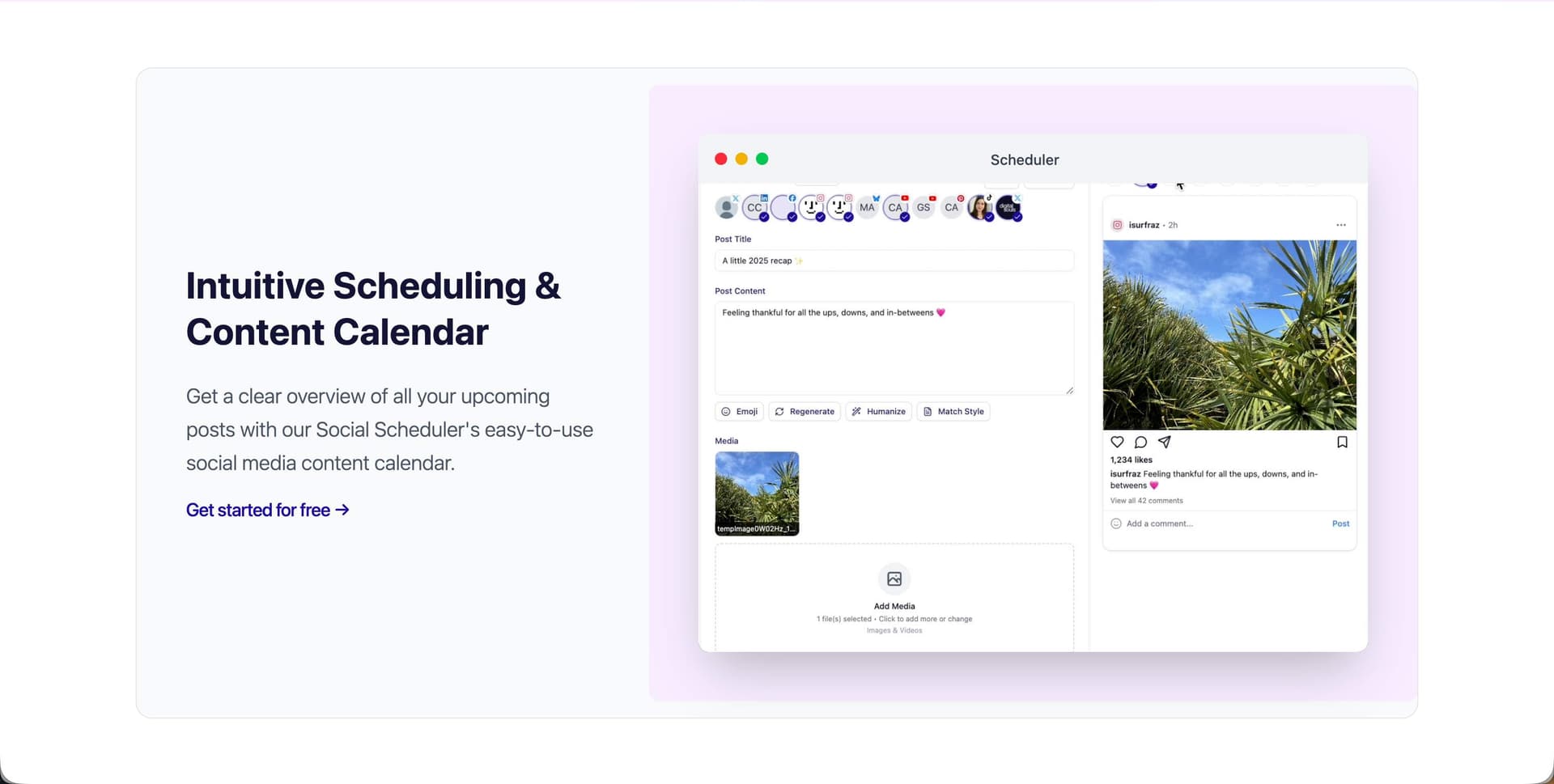 Scheduler.social Scheduler.social screenshot 1